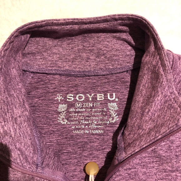 ** EVERYTHING $10 ** Purple athletic jacket - Picture 2 of 3